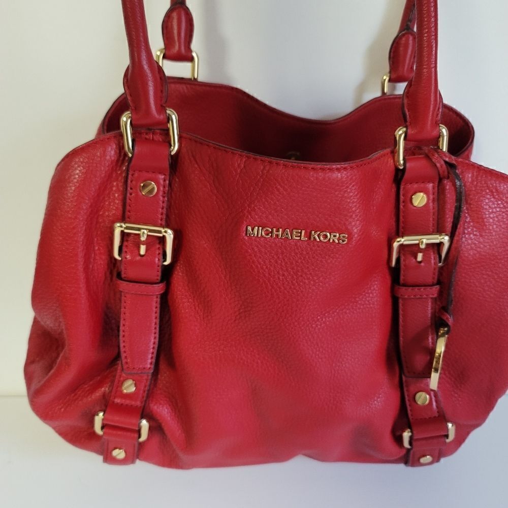 Michael Kors Bedford Leather Large satchel bag - Picture 16 of 16
